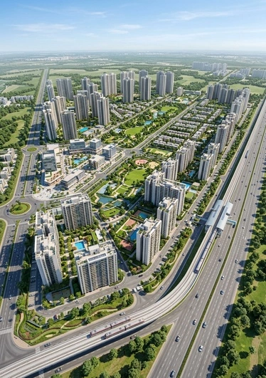 north wind greater noida location advantage map